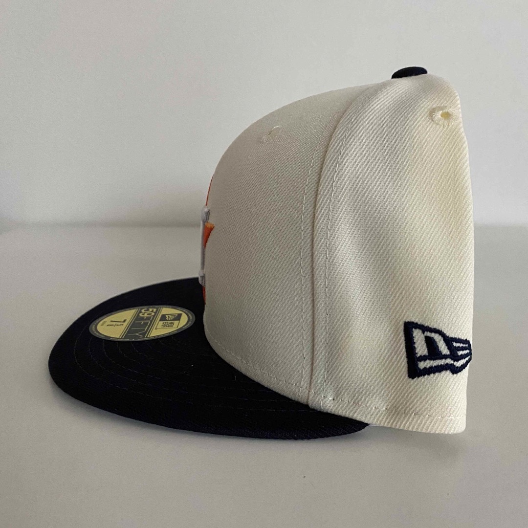 帽子ツバ裏グレー New Era Cap 5/8 アストロズ ニューエラ キャップ