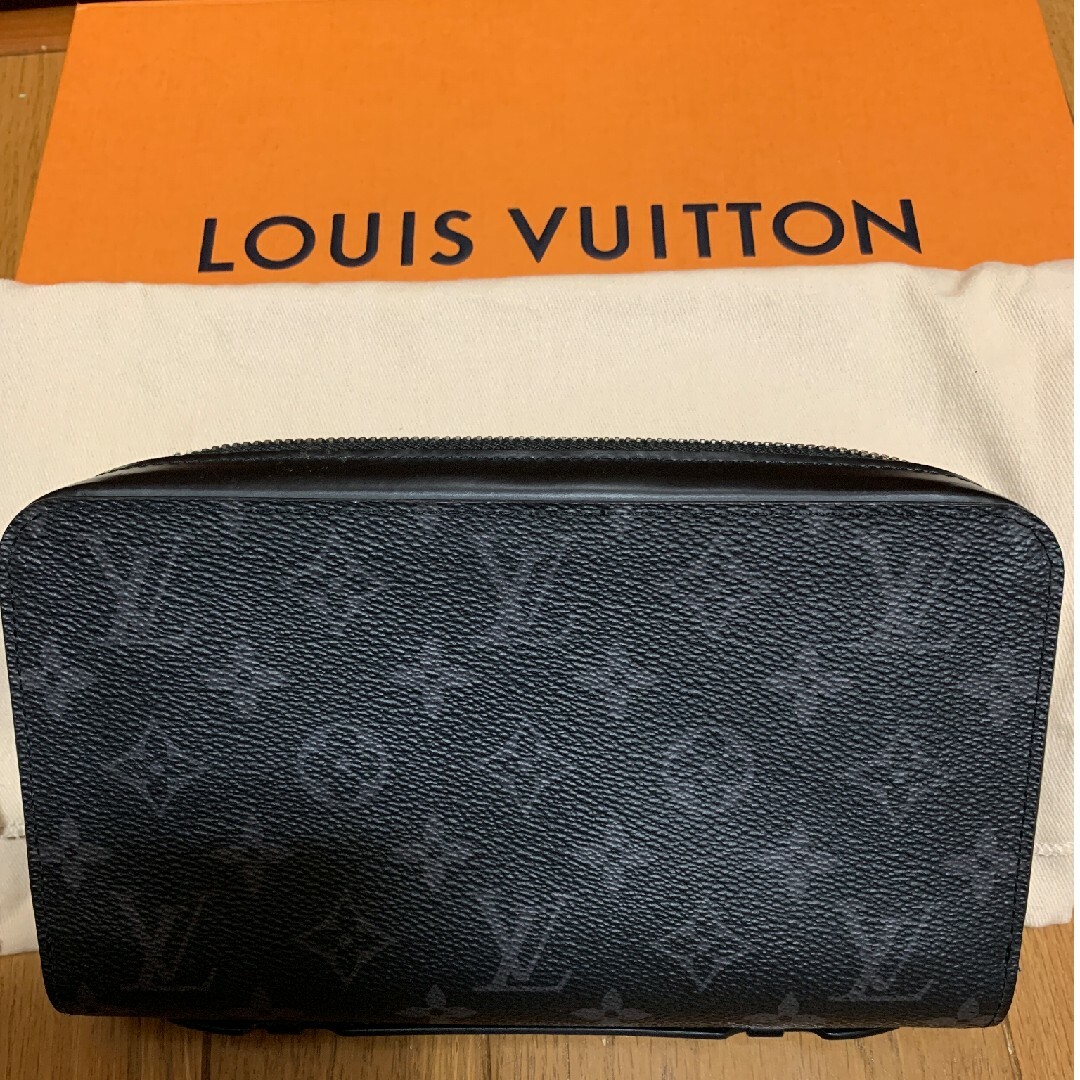 LOUIS VUITTON モノグラム エクリプス ジッピーウォレットXL 長 - 長財布