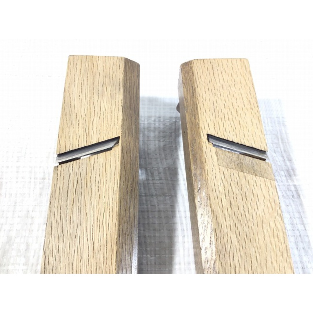 ☆中古品 4丁セット☆鉋/かんな/カンナ 42mm 左/右際鉋 福善丸/2 ☆中古品 4丁セット☆鉋/かんな/カンナ 42mm 左/右際鉋 福善丸/2