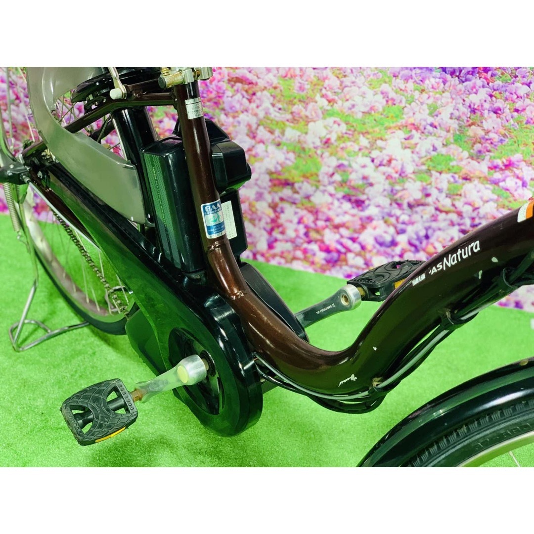 ☆5296電動アシスト自転車人気モデル新品26インチ良好バッテリーヤマハ