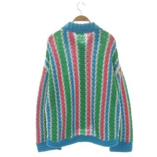 ザラ ZARA カラフルカーディガン ニット 長袖 M マルチカラー