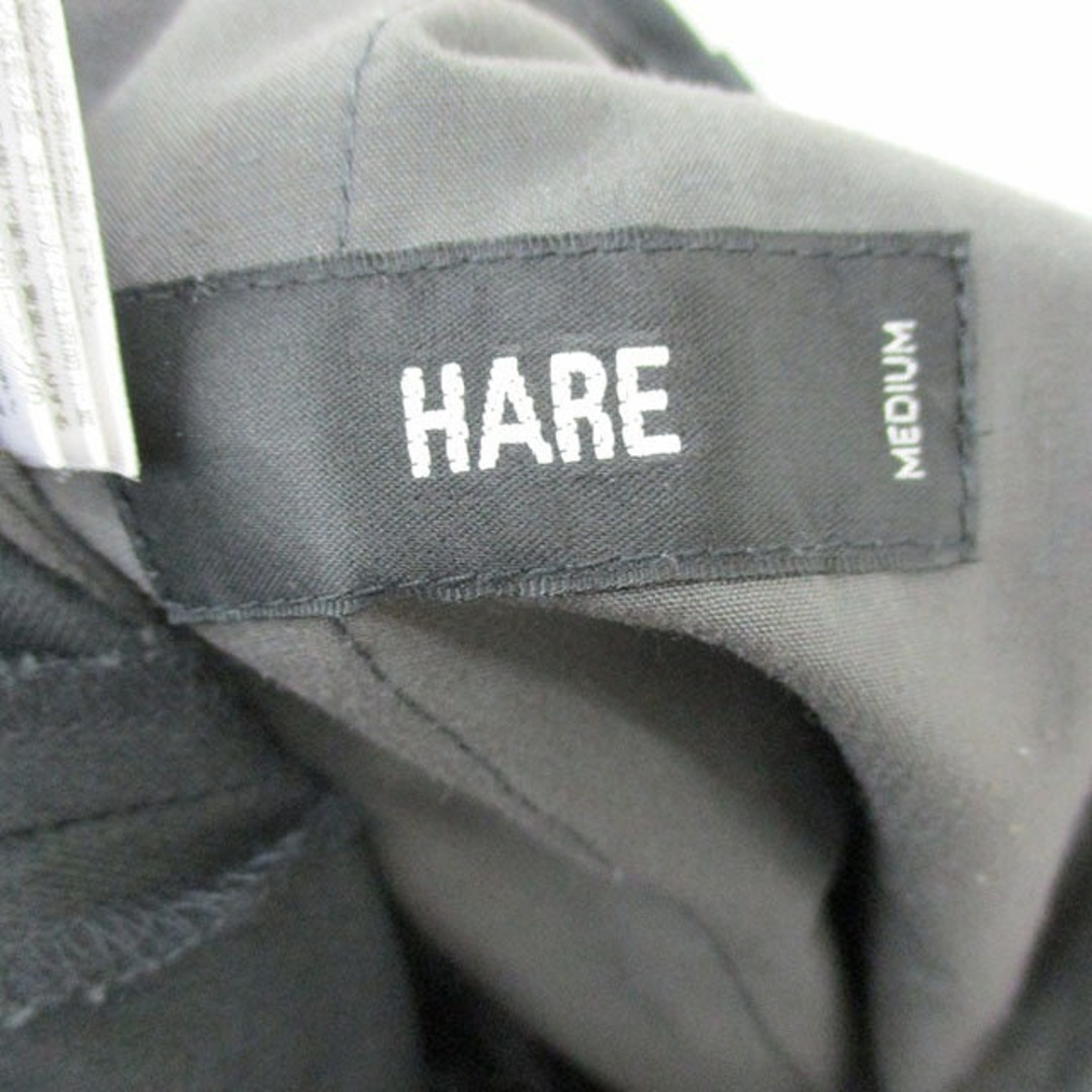 HARE(ハレ)のハレ HARE パンツ イージーパンツ ギャザー リボン M チャコールグレー メンズのパンツ(スラックス)の商品写真