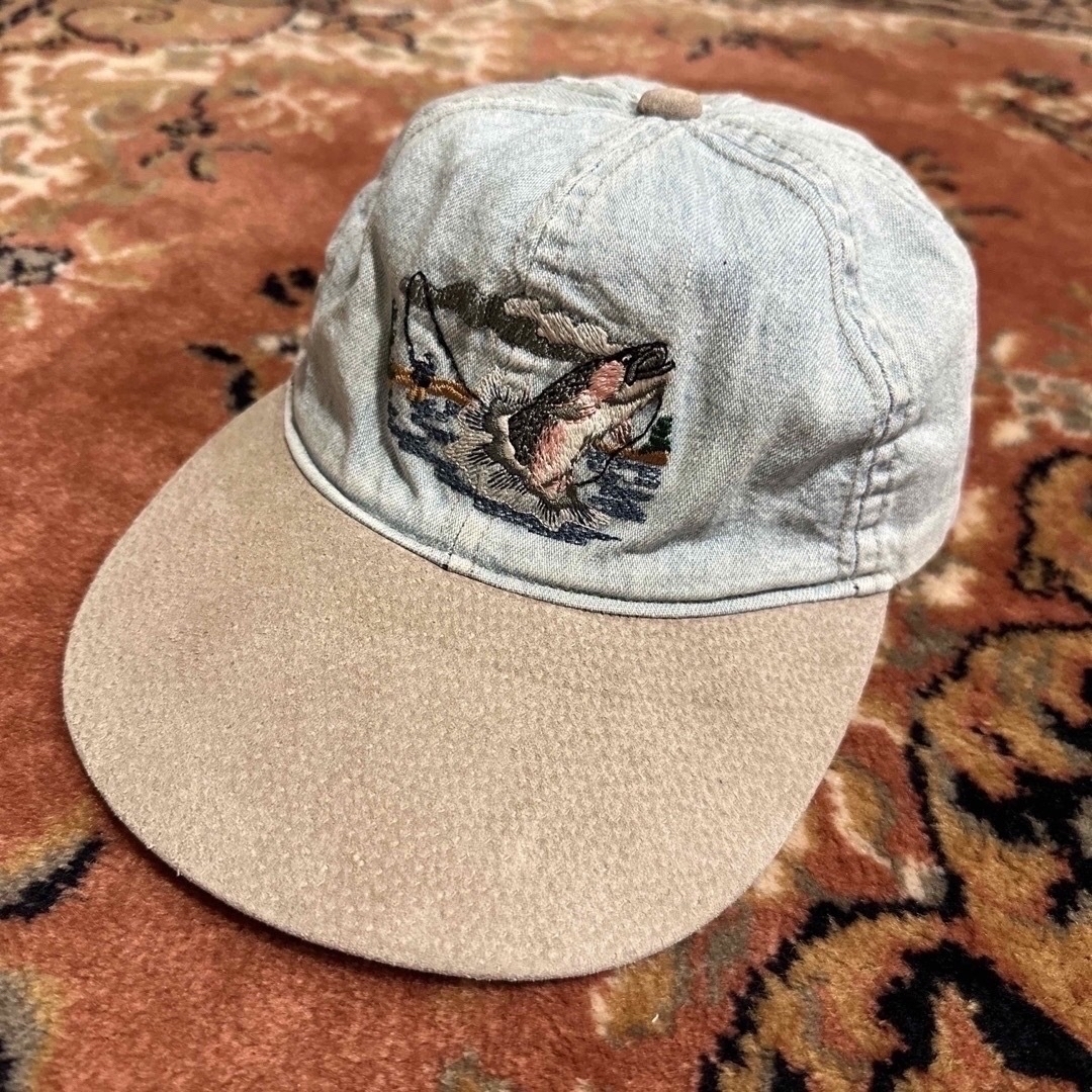 【希少】90s ヴィンテージ フィッシング キャップ   Vintage cap