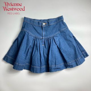 セール! 【ヴィヴィアンウエストウッドレッドレーベル】デニム ミニ