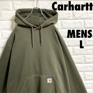 《メキシコ製》カーハート carhartt☆パーカー L ブラック P663