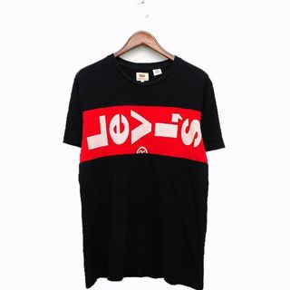 リーバイス(Levi's)のリーバイス Levi's Tシャツ 切替 ロゴ リブ 半袖 丸首 コットン 綿(Tシャツ/カットソー(半袖/袖なし))