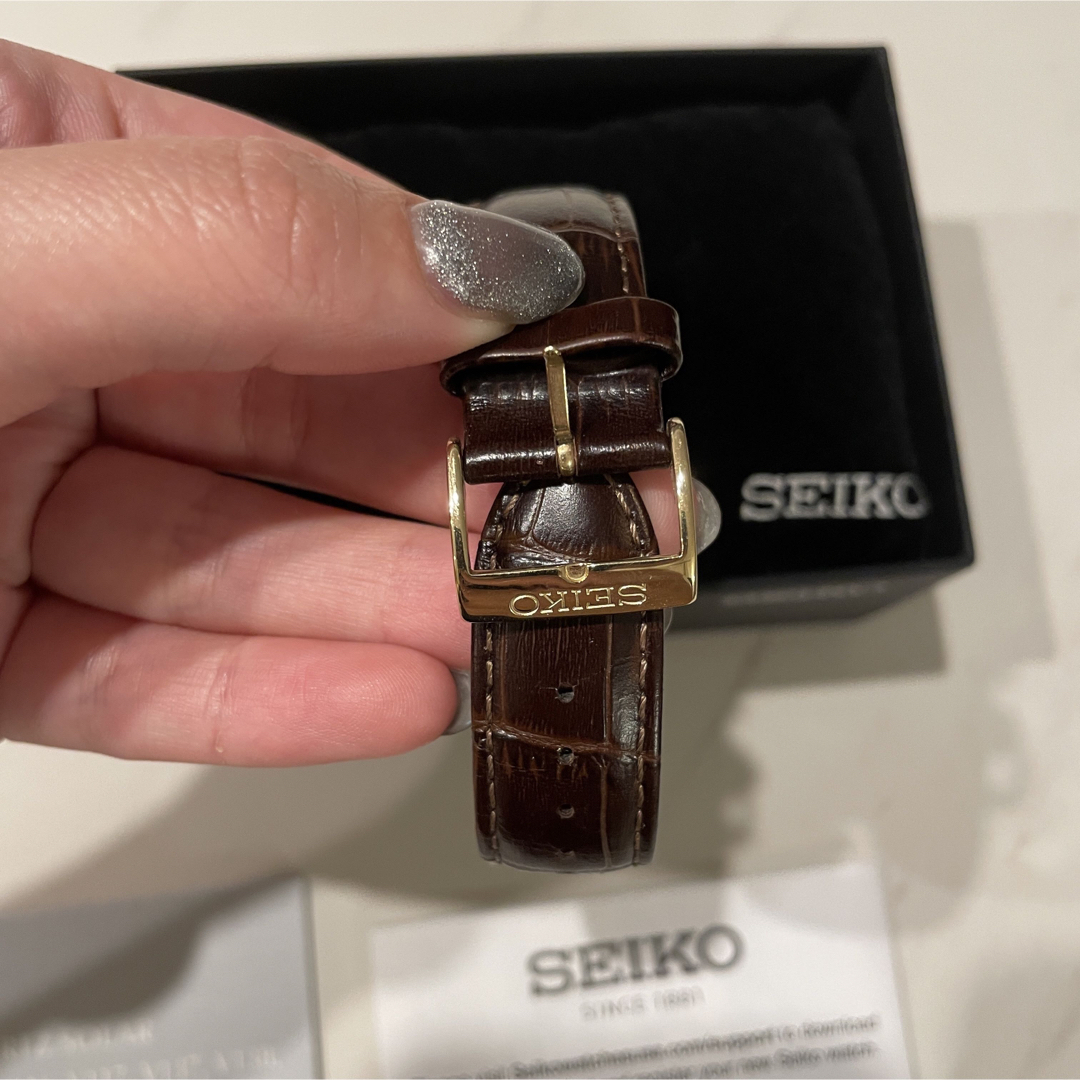 SEIKO(セイコー)のSEIKO 時計　ウィメンズ　ソーラー レディースのファッション小物(腕時計)の商品写真