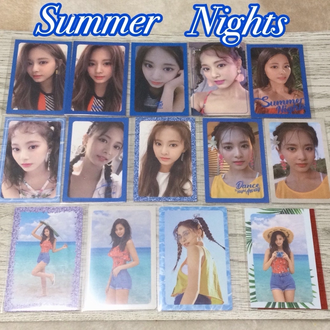 TWICE サナ SUMMER NIGHTS トレカ ツウィ-