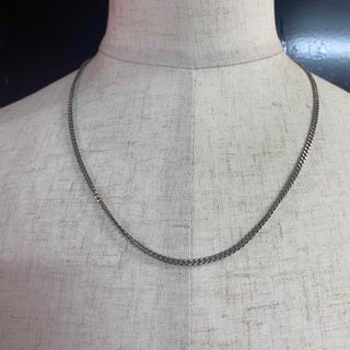 VINTAGEヴィンテージ シルバー925 貴平チェーンネックレス イタリア製