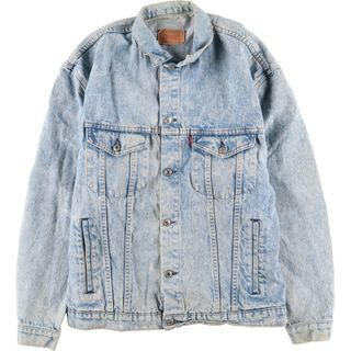 リーバイス(Levi's)の古着 リーバイス Levi's 70507 デニムジャケット Gジャン メンズL /eaa347818(Gジャン/デニムジャケット)