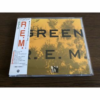 「グリーン」R.E.M. 日本盤 旧規格 25P2-2389 税表記なし 帯付属(ポップス/ロック(洋楽))