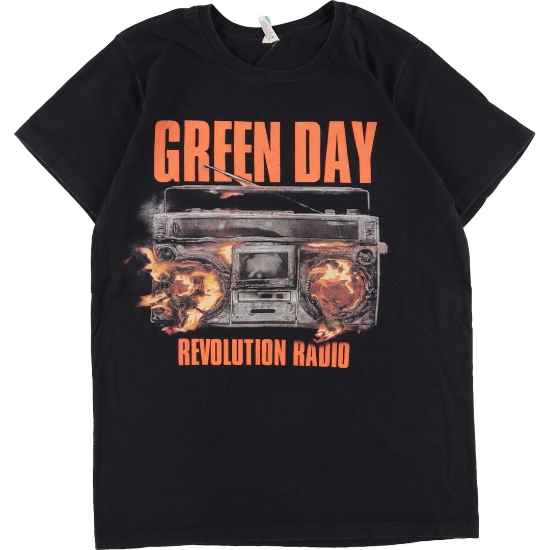 Pauific GREEN DAY グリーンデイ バンドTシャツ バンT メンズS /eaa35061664cm身幅