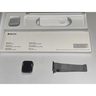 アップルウォッチ(Apple Watch)のAppleWatch Series6 シルバーステンレス(40mm)(腕時計(デジタル))