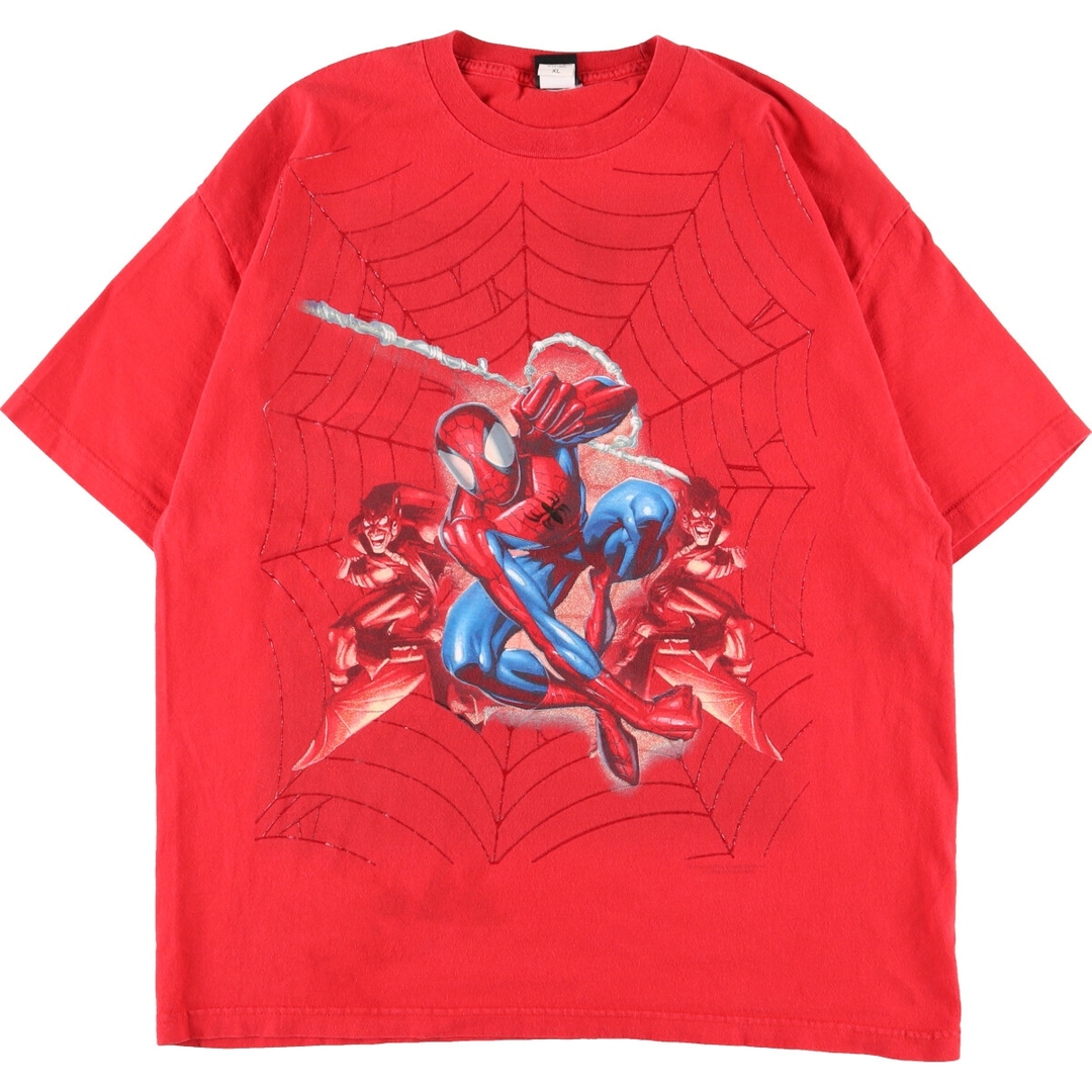 マーベル MARVEL SPIDER-MAN スパイダーマン 映画 ムービーTシャツ メンズXL /eaa350701
