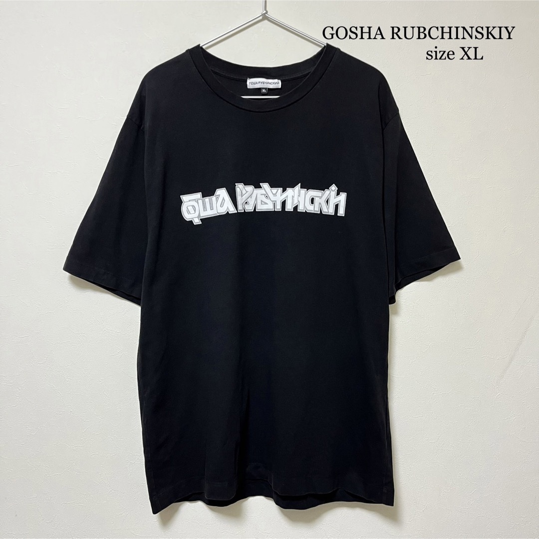 GOSHA RUBCHINSKIY ゴーシャラブチンスキー ロゴプリントTシャツ - T ...