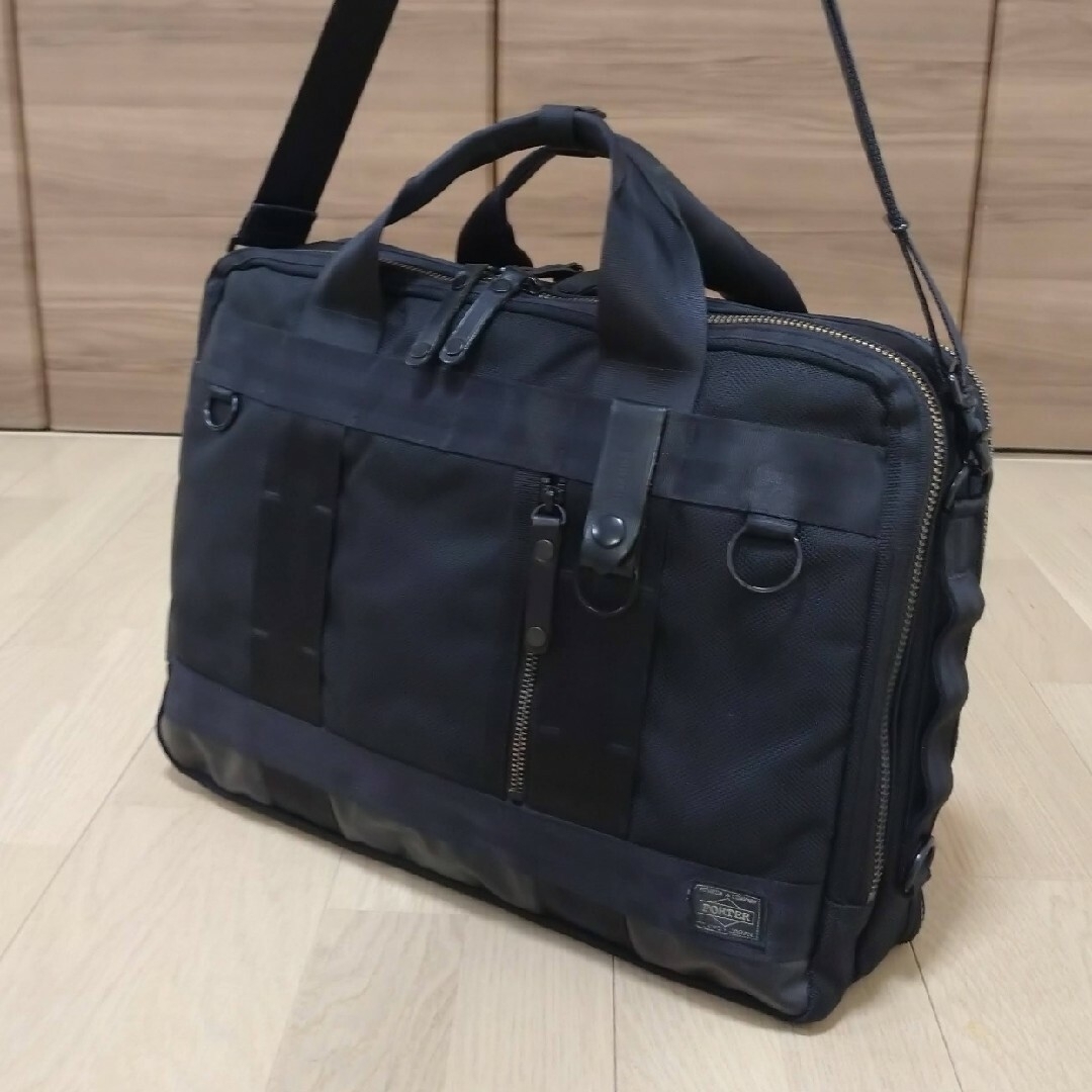 値下❕★極美PORTER『60.500円購入』HEATポーター3WAYタンカー