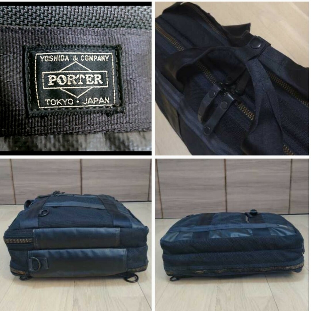 値下❕★極美PORTER『60.500円購入』HEATポーター3WAYタンカー