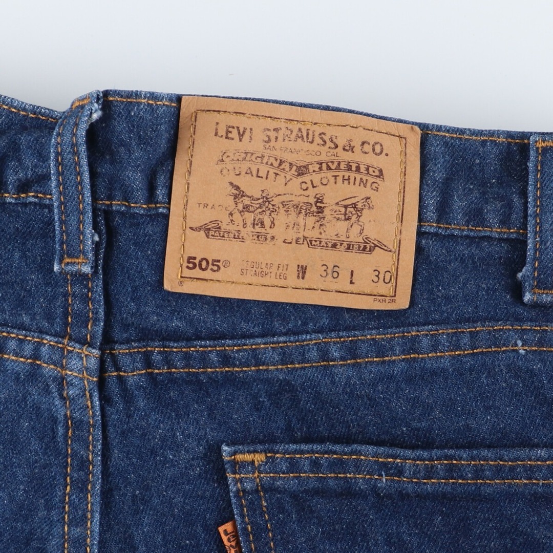 Levi's リーバイス 505ジーンズ デニムパンツ 濃紺系  W36