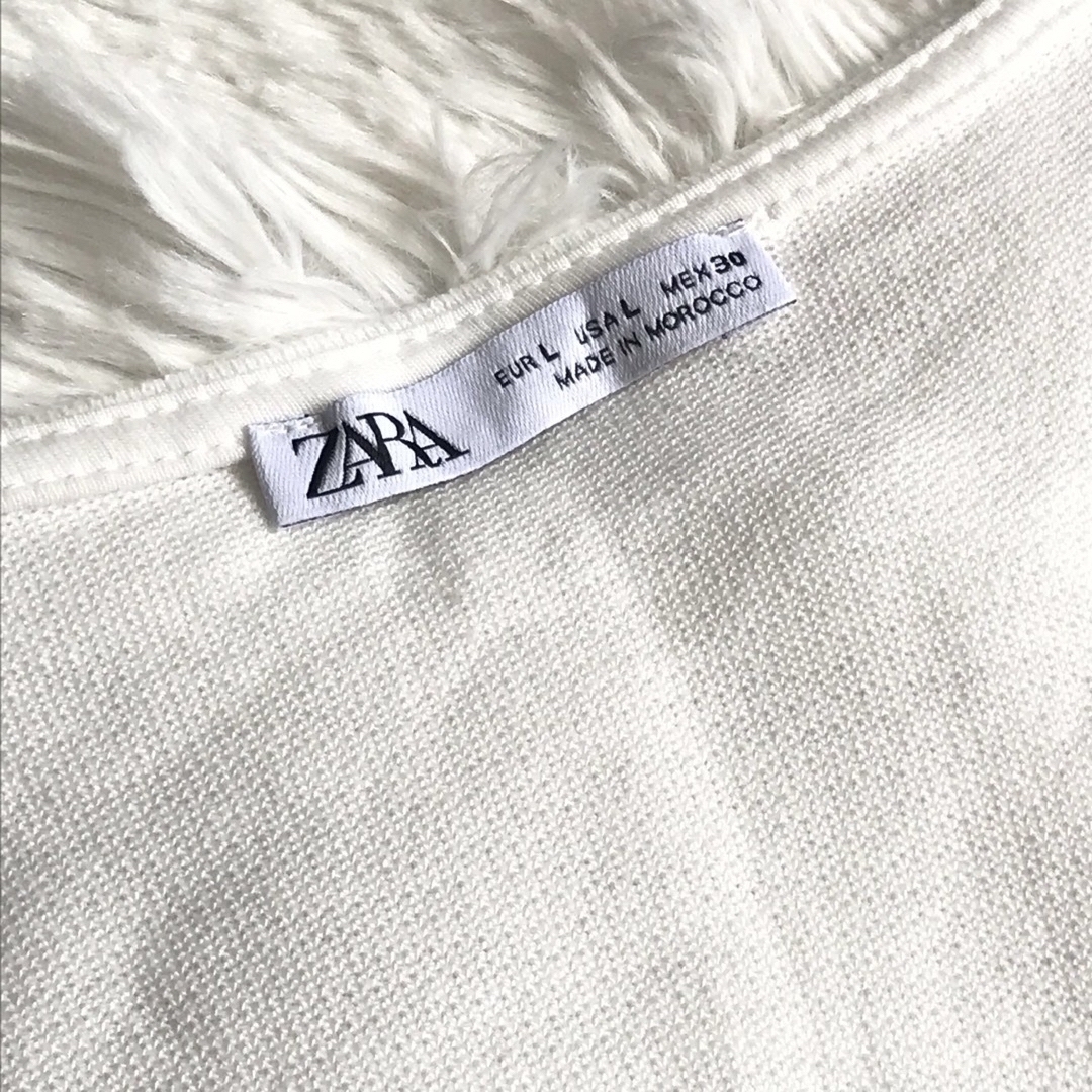 ZARA(ザラ)の【大きいサイズ】ZARA ザラ ロングワンピース アシンメトリー Vネック レディースのワンピース(ロングワンピース/マキシワンピース)の商品写真