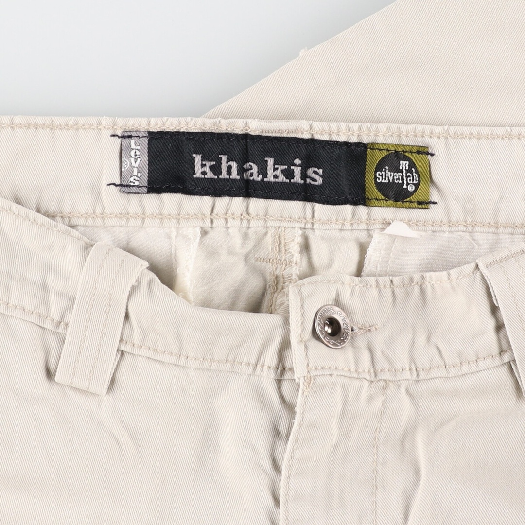 Levi's(リーバイス)の古着 リーバイス Levi's SILVER TAB シルバータブ khakis カーキズ チノパンツ メンズw33 /eaa347697 メンズのパンツ(チノパン)の商品写真