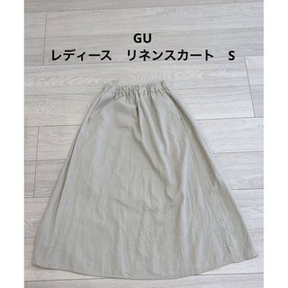 ジーユー(GU)のGU レディース　ロングスカート　S(ロングスカート)