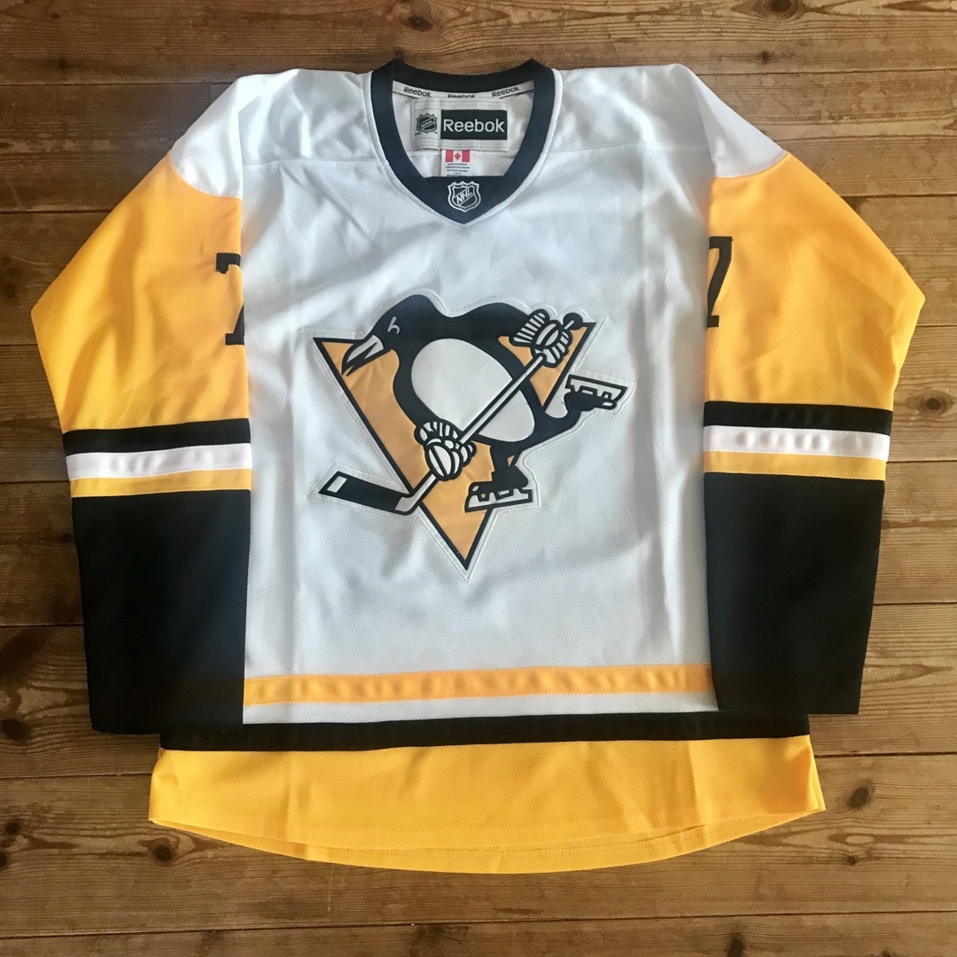 未使用 NHLピッツバーグペンギンズ Made in Canada ユニフォーム