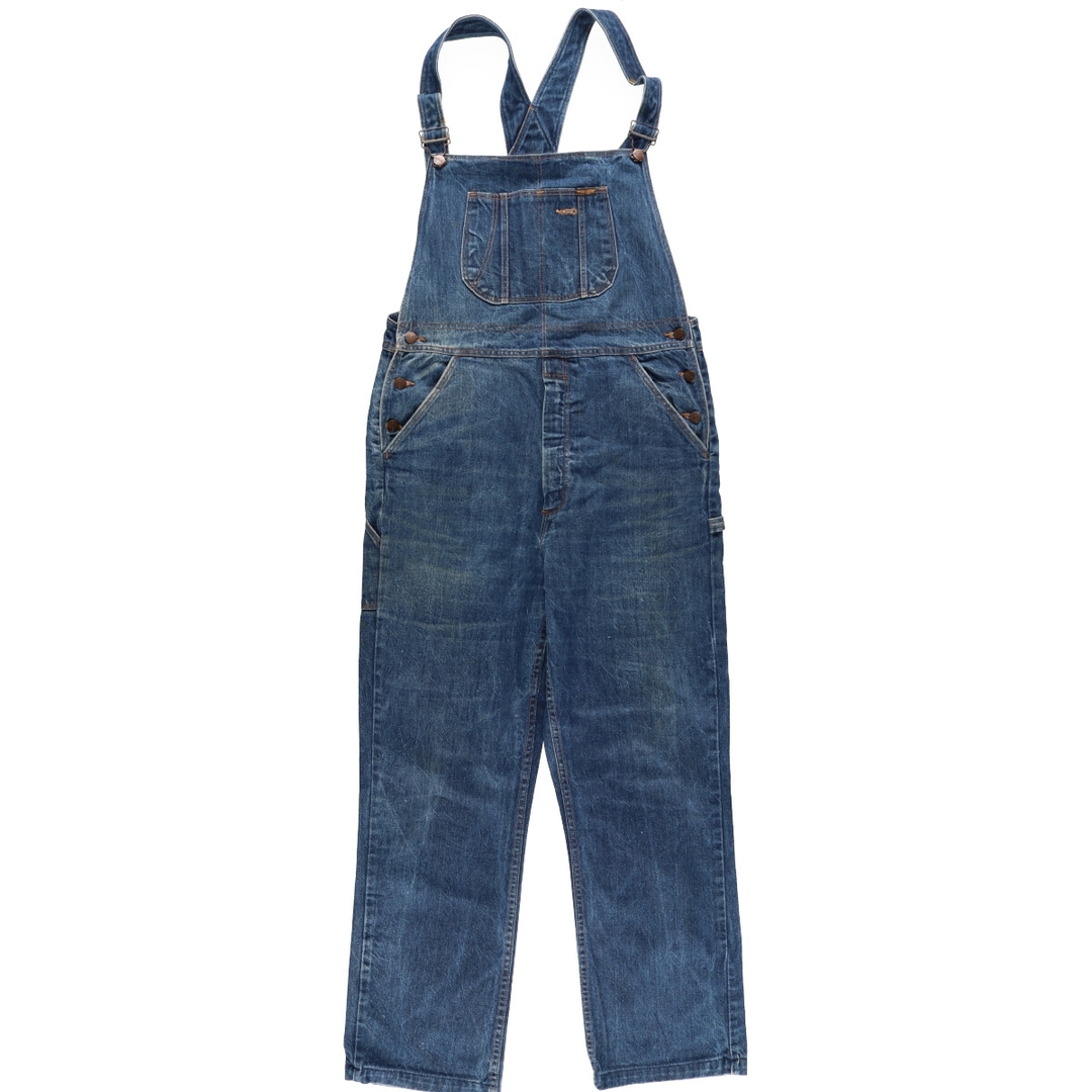 Wrangler - 古着 ラングラー Wrangler デニムオーバーオール メンズw35