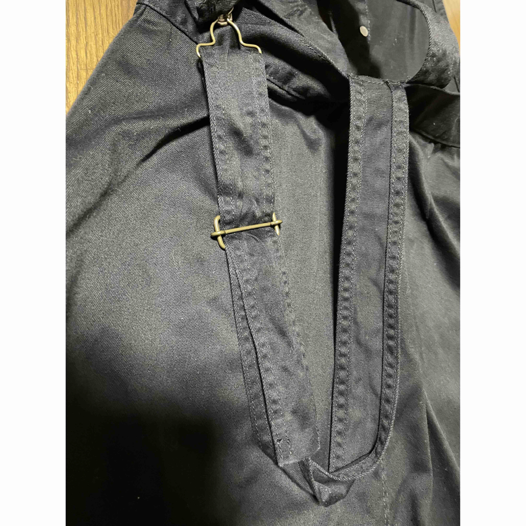SOMETHING(サムシング)のsomething×spick and spanブラックジャンパースカート レディースのパンツ(サロペット/オーバーオール)の商品写真