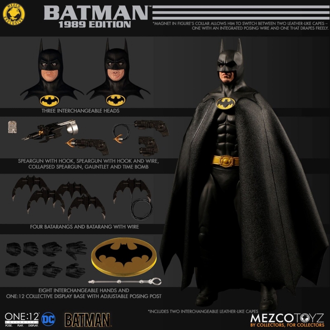 Mezco メズコ バットマン1989 ワン12 | www.fleettracktz.com