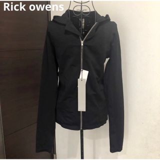 リックオウエンス(Rick Owens)の新品未使用タグ付き　リックオウエンス　フルジップパーカー　フーディ メンズ(パーカー)