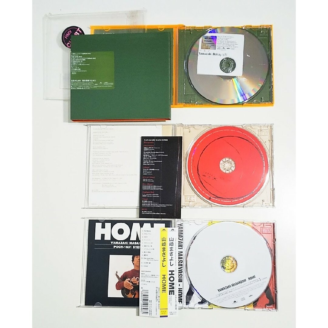 山崎まさよし CD3枚セット エンタメ/ホビーのCD(ポップス/ロック(邦楽))の商品写真