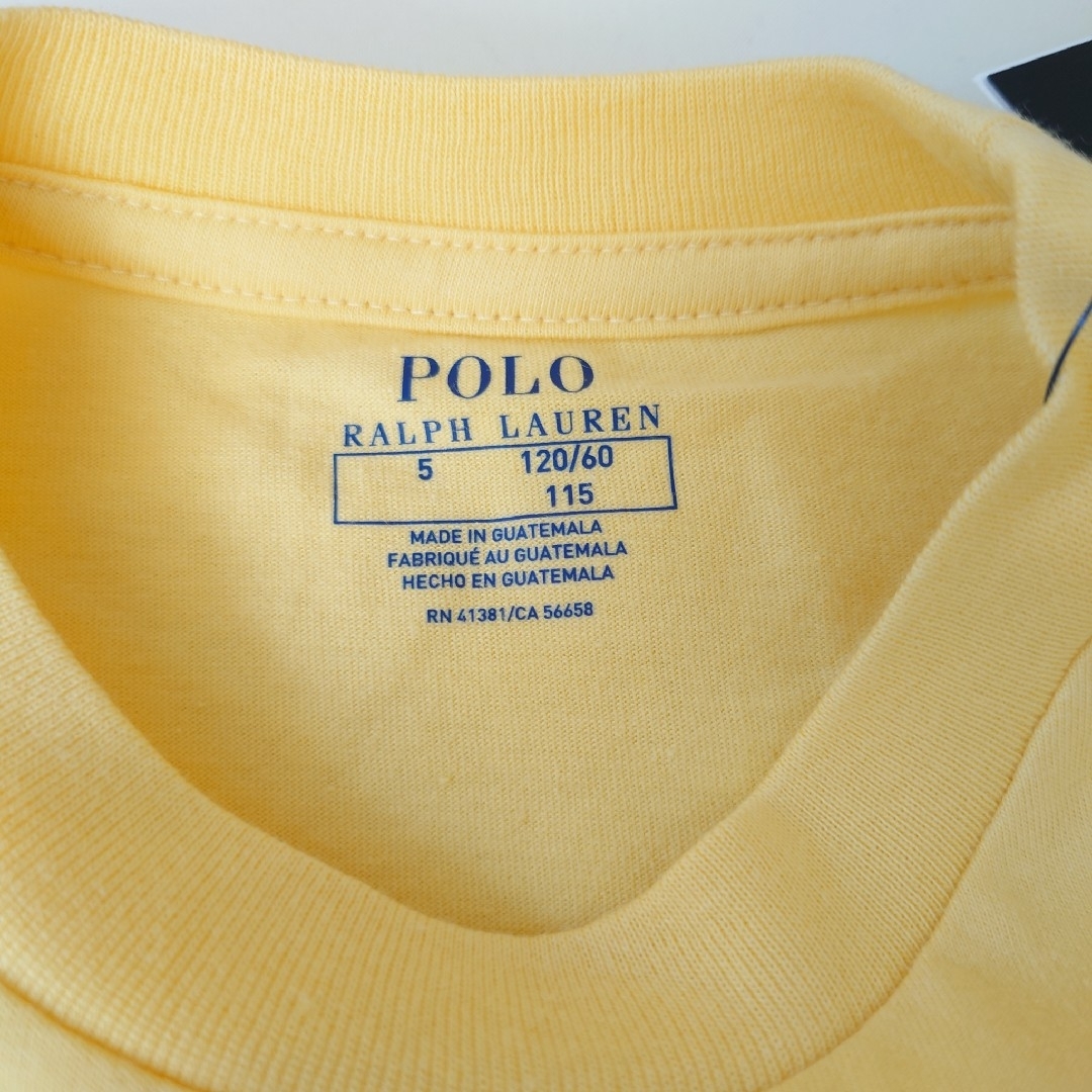 POLO RALPH LAUREN(ポロラルフローレン)のポロ　ラルフローレン　Tシャツキッズ　120 キッズ/ベビー/マタニティのキッズ服女の子用(90cm~)(Tシャツ/カットソー)の商品写真