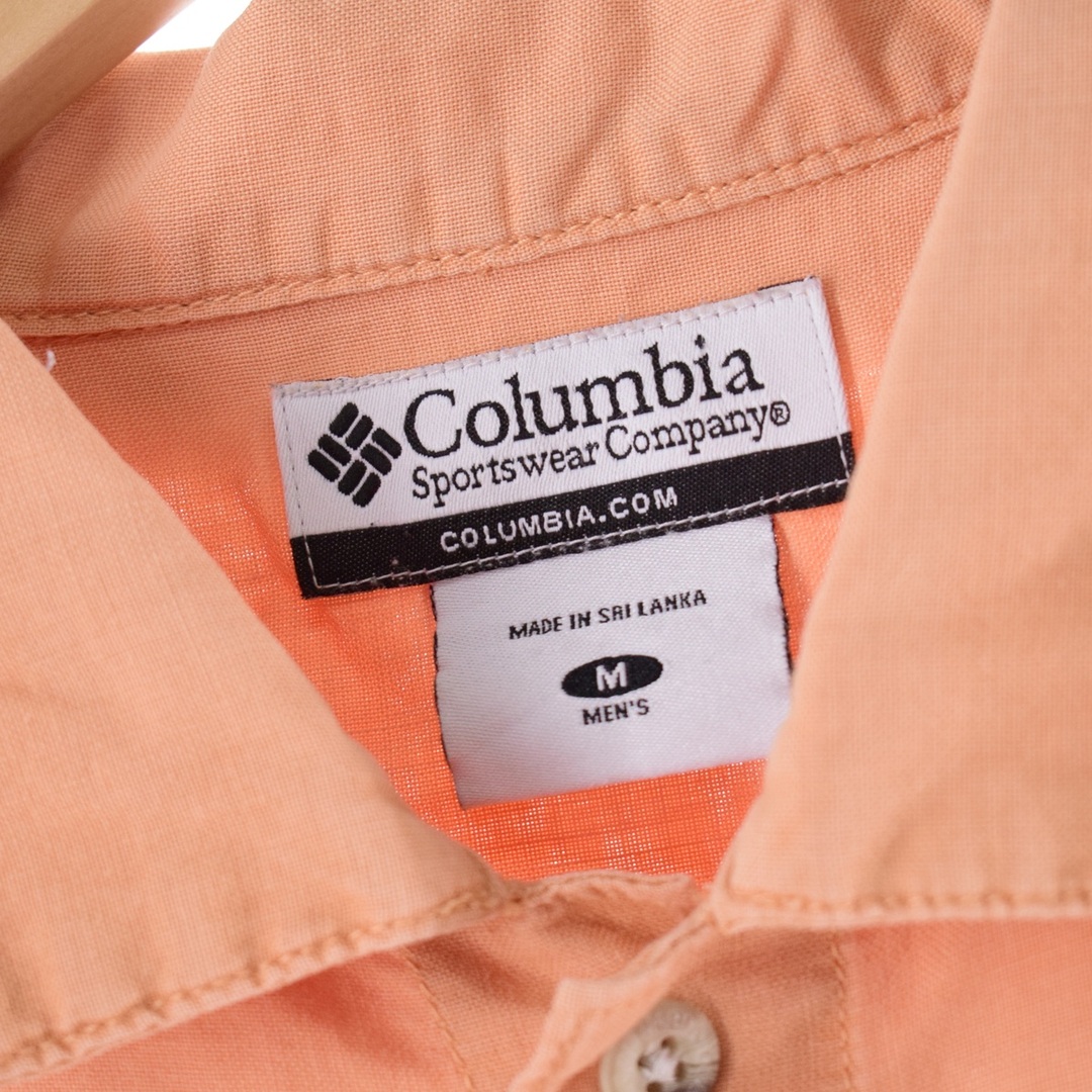 Columbia(コロンビア)の古着 コロンビア Columbia 半袖 リネンシャツ ボックスシャツ メンズL /eaa350507 メンズのトップス(シャツ)の商品写真