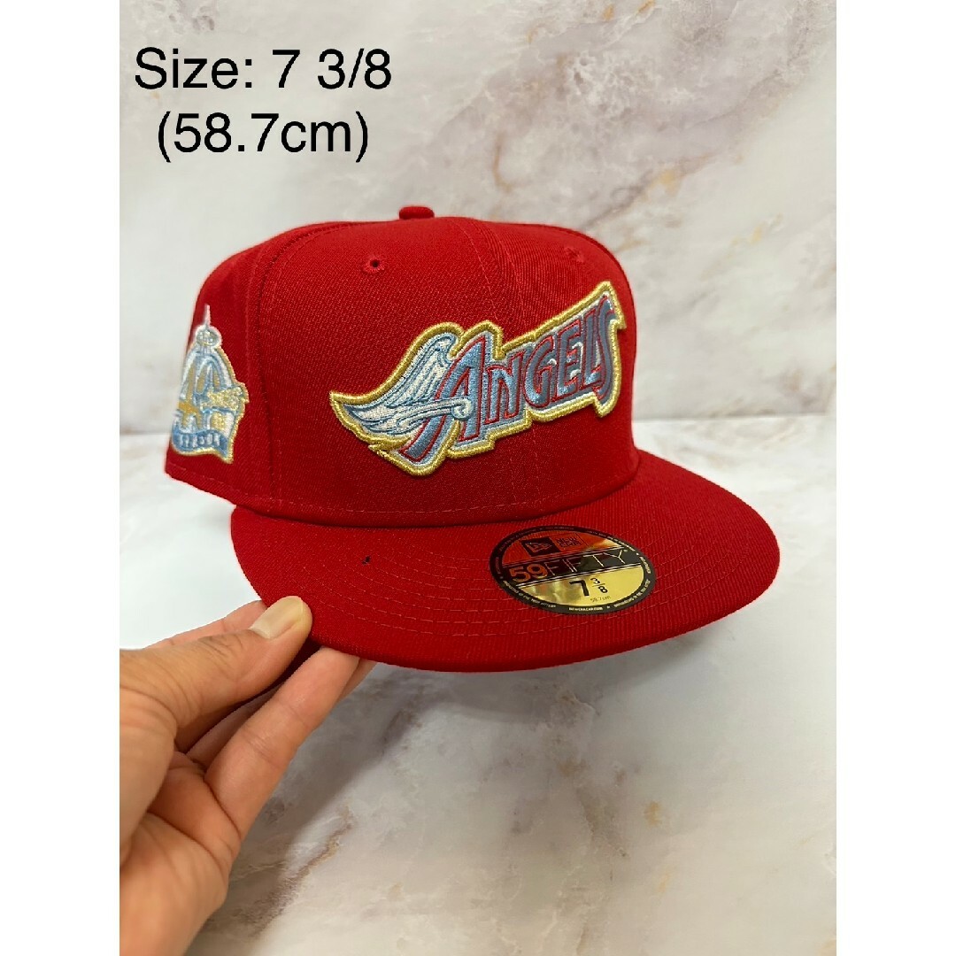 Newera 59fifty アナハイムエンゼルス 40thアニバーサリー帽子