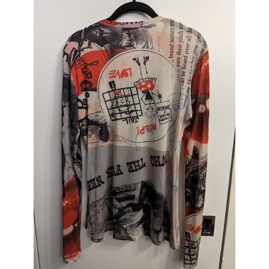 Vivienne Westwood(ヴィヴィアンウエストウッド)のVivienne Westwood LONDON SILK 総柄 ロンT M メンズのトップス(Tシャツ/カットソー(七分/長袖))の商品写真