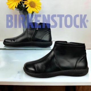 【美品】ビルケンシュトック サイドジップ ブーツ ベニントン 黒