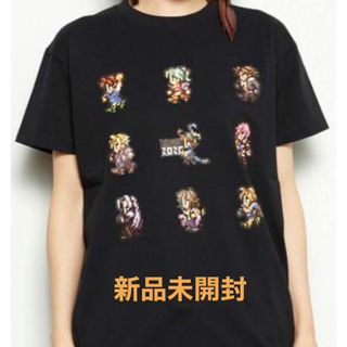 スクウェアエニックス(SQUARE ENIX)のFF✖️ZOZO コラボTシャツ　ブラック　Lサイズ(Tシャツ/カットソー(半袖/袖なし))