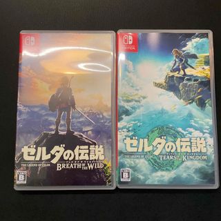 ニンテンドースイッチ(Nintendo Switch)のゼルダの伝説　ブレスオブザワイルド　ティアーズ オブ ザ キングダム (家庭用ゲームソフト)