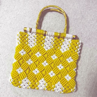 YELLO イエロ　パイソン柄　minicube bag バッグ