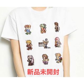 スクウェアエニックス(SQUARE ENIX)のFF✖️ZOZO コラボTシャツ　ホワイト　Lサイズ(Tシャツ/カットソー(半袖/袖なし))