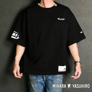 メゾンミハラヤスヒロ(Maison MIHARA YASUHIRO)のメゾン ミハラヤスヒロ Tシャツ ブラック(Tシャツ/カットソー(半袖/袖なし))