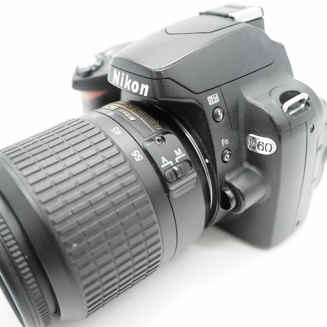 お買い得定番 Nikon D60 一眼レフデジタルカメラ 0MKBI-m45415203711