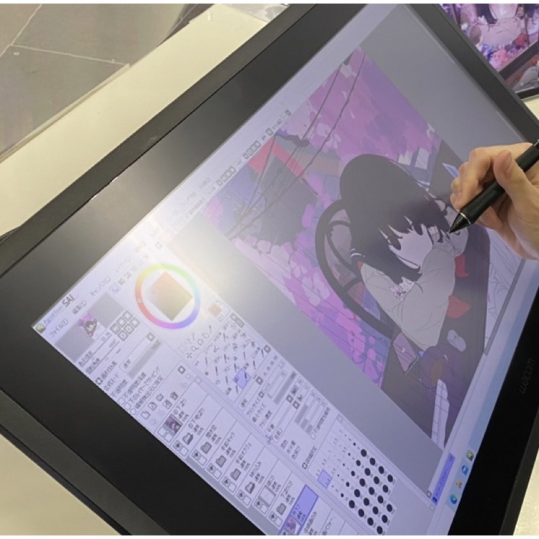 Wacom(ワコム)のWacom Cintiq 22 DTK2260K1D液タブ ワコム スマホ/家電/カメラのPC/タブレット(タブレット)の商品写真