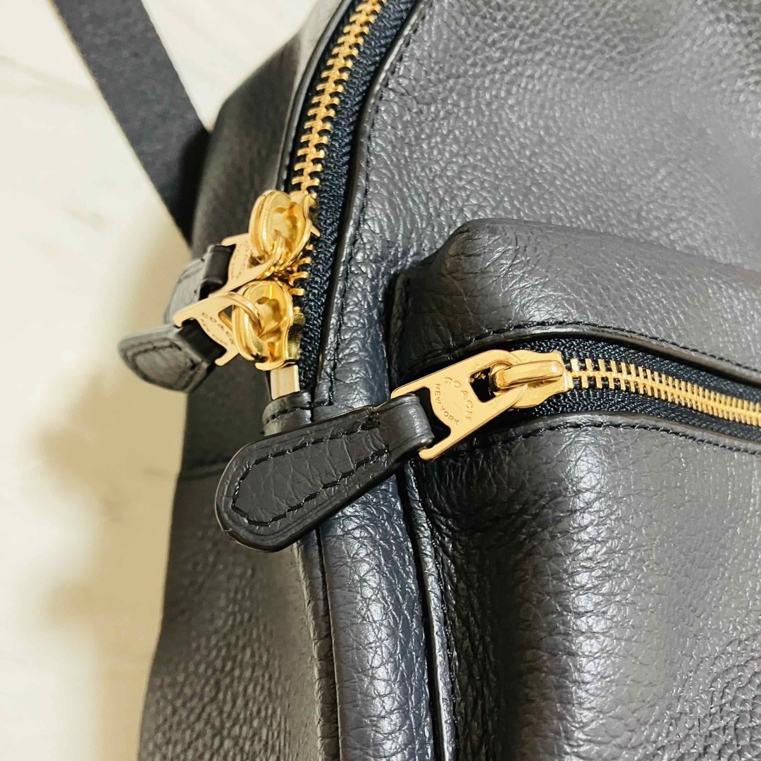 COACH - ネイビー COACH コーチ ミニリュックの通販 by ポン太 COACH - ネイビー COACH コーチ ミニリュックの通販 by ポン太