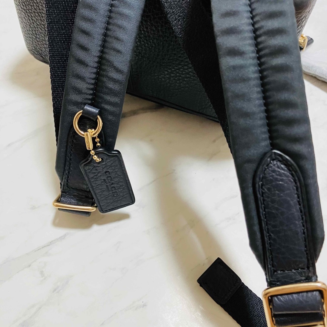 COACH - ネイビー COACH コーチ ミニリュックの通販 by ポン太 COACH - ネイビー COACH コーチ ミニリュックの通販 by ポン太
