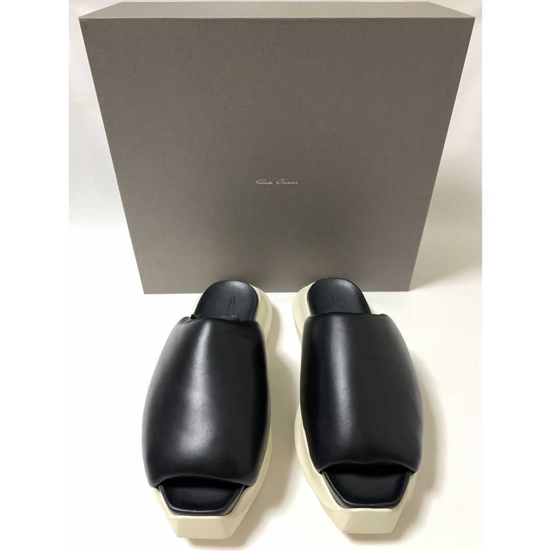 新品《 Rick Owens 》Geth Puffer Slide 42