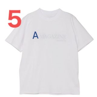 サカイ(sacai)の【サイズ5】sacai a magazine curated by Tシャツ(Tシャツ/カットソー(半袖/袖なし))