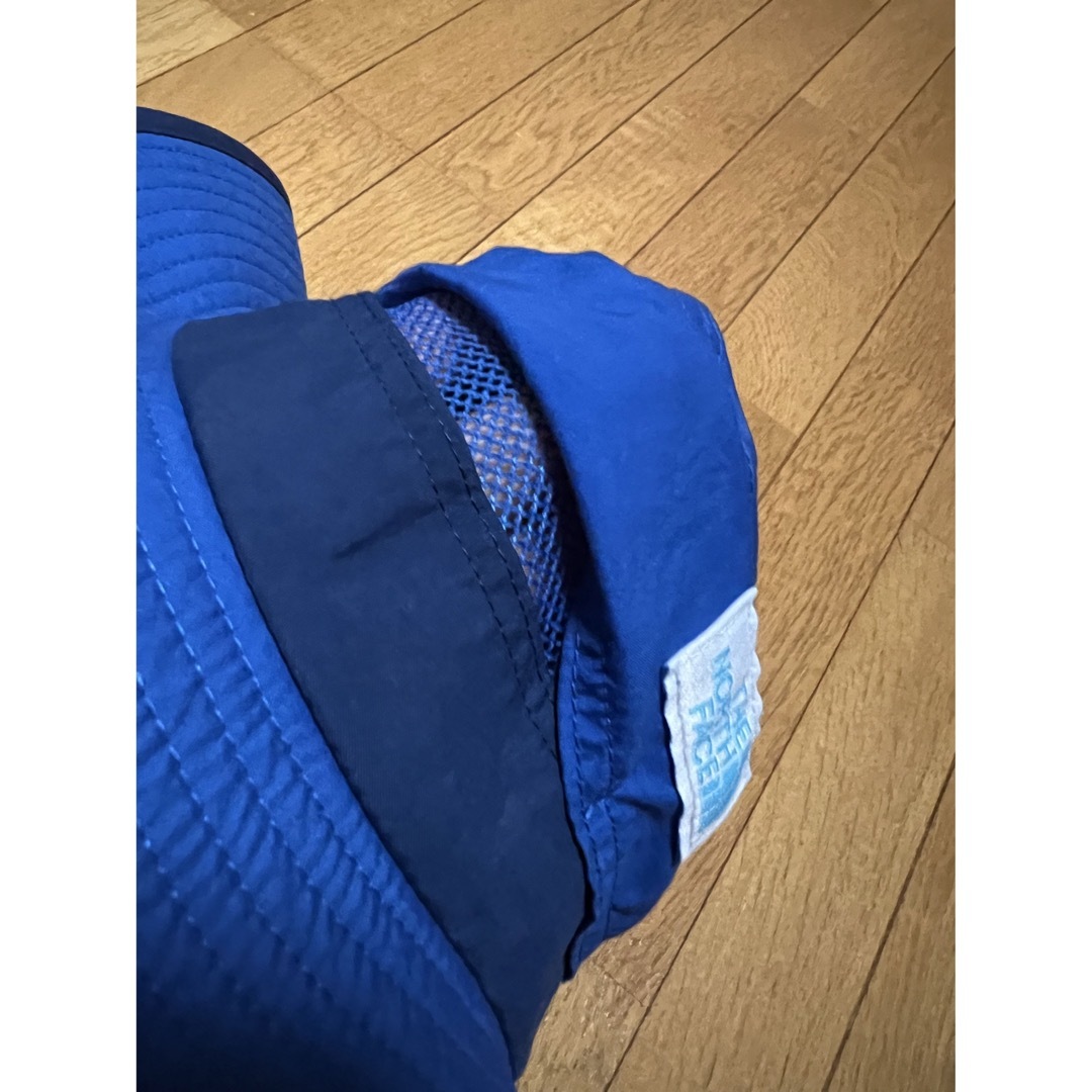 THE NORTH FACE(ザノースフェイス)のノースフェイス★ブルーハット キッズ/ベビー/マタニティのこども用ファッション小物(帽子)の商品写真