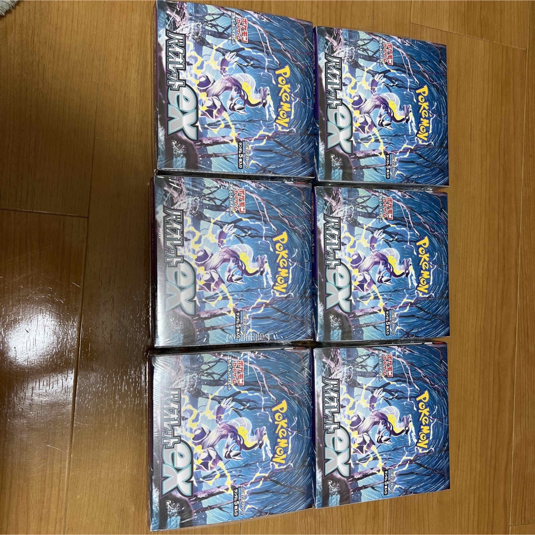 特販格安 ポケモンカード バイオレットex BOX シュリンク付き 6BOX Box