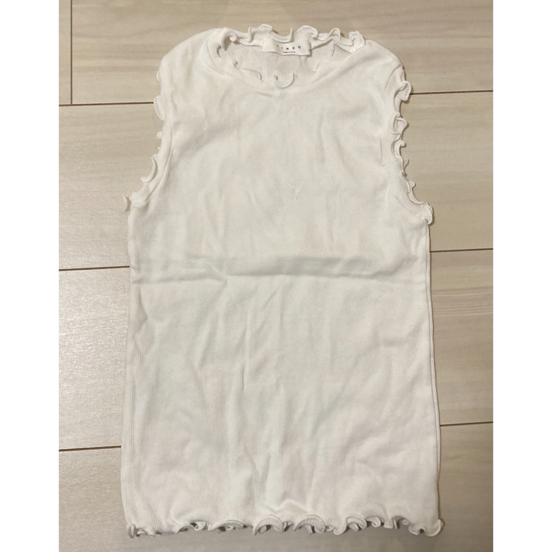 韓国子供服　タンクトップ キッズ/ベビー/マタニティのキッズ服女の子用(90cm~)(Tシャツ/カットソー)の商品写真